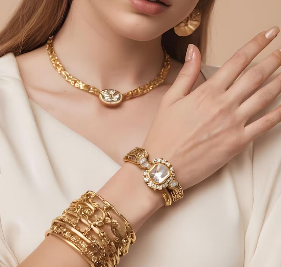 Gold Earrings